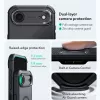 iPhone 17 Air, Ütésálló MagSafe-es tok, kitámasztóval, háromrétegű védelemmel - Fekete - ESR - Cyber Armor Kickstand