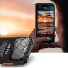 ShellBox – AirBox vízálló tok IP68 (max. 6,9") – Univerzális telefonmodell (max. 15 mm vastagság) – Fekete