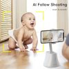 Yesido - Selfie Bot (SF10) - Stabil, intelligens arcfelismeréssel, 360°-os forgással - Fekete
