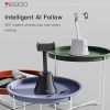 Yesido - Selfie Bot (SF10) - Stabil, intelligens arcfelismeréssel, 360°-os forgással - Fekete