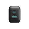 Joyroom JR-TCF13 hálózati töltő USB-C / USB-A, 25 W - fekete