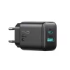 Joyroom JR-TCF13 hálózati töltő USB-C / USB-A, 25 W - fekete