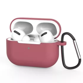 Techsuit - Szilikon tok AirPods Pro 3 - Bordó