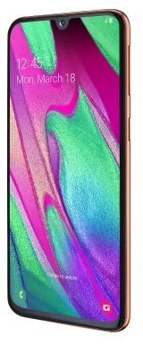 Samsung Galaxy A40 64GB Coral - Használt, Független Kiváló - 6 Hónap Garancia