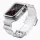 Szilikon Szíj és Tok Apple Watch-hoz - 40 mm - Szürke