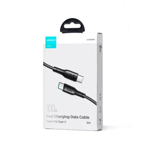 Joyroom A13 USB-C / USB-C kábel 100W, 2 m - fekete