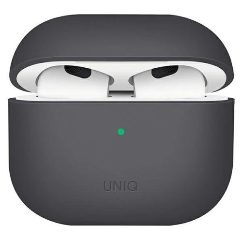 Uniq Lino szürke szilikon tok Airpods 3