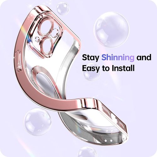 Techsuit - Luxury Glitter MagSafe - iPhone 17 Pro - Light Purple