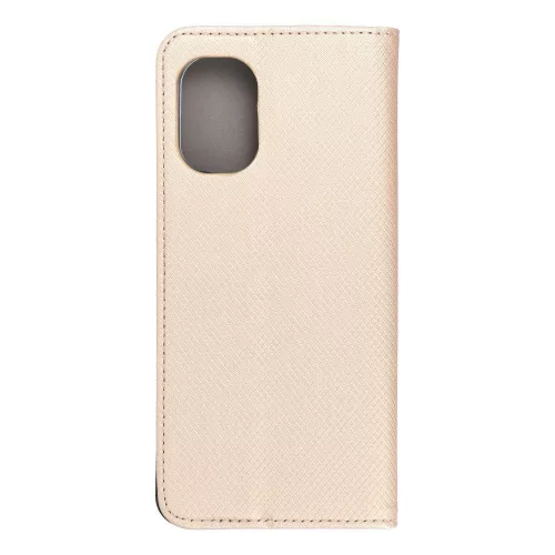 SMART CASE Kinyitható tok Motorola G85 - Arany
