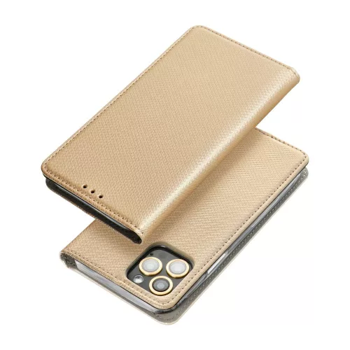 SMART CASE Kinyitható tok Motorola G85 - Arany