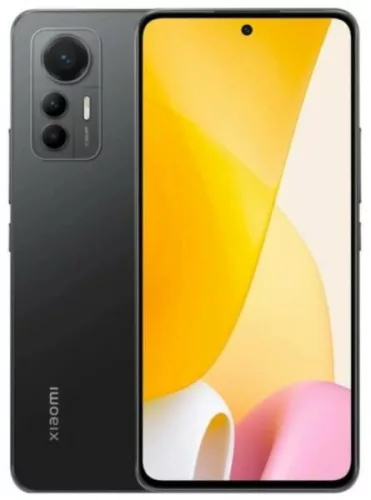 Xiaomi 12 Lite black 128GB - Használt Független, Újszerű- 6 Hónap Garancia