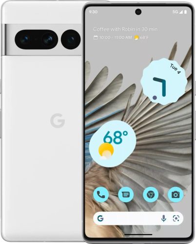 Google Pixel 7 Pro Snow white 128 GB - Használt, Megkímélt
