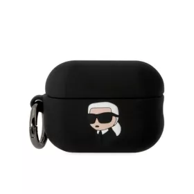 Karl Lagerfeld Fehér Szilikon 3D Karl fejes Airpods Pro tok