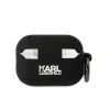 Karl Lagerfeld Fehér Szilikon 3D Karl fejes tok  (Airpods Pro)