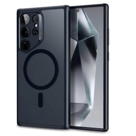   ESR Classic Hybrid Halolock Matt Fekete tok (Samsung Galaxy S24 Ultra)