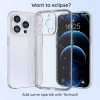 Techsuit - SparkleSkin Glitteres tok Honor 400 Lite - Átlátszó