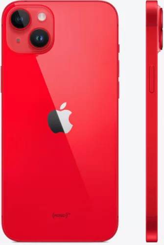 Apple iPhone 14 Plus 128GB - 100% Akku - Red - Használt, Független Kiváló - 1 Év Garancia