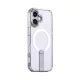 Hybrid Armor X tok iPhone 17-hez MagSafe-kompatibilis kitámasztóval - Átlátszó