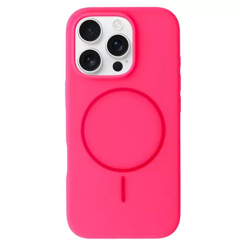 MagSafe Slim Szilikon tok iPhone 14 Pro - Pink