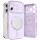 iPhone 17 Pro Max, Tech-Protect Silicone MagSafe tok - Lila