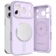 iPhone 17 Pro Max, Tech-Protect Silicone MagSafe tok - Lila