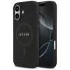 iPhone 17, Guess - Saffiano Classic Logo, MagSafe tok - Fekete