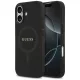iPhone 17, Guess - Saffiano Classic Logo, MagSafe tok - Fekete
