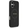 iPhone 17, Guess - Saffiano Classic Logo, MagSafe tok - Fekete