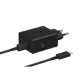 Samsung 50W Power Duo hálózati töltő adapter, USB-C Kábellel - Fekete