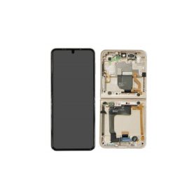   Gyári OEM LCD belső kijelző - Gold - Samsung Galaxy Z Flip 4 5G 2022 - SM-F721