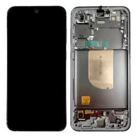   Gyári OEM LCD kijelző - Fekete - Samsung Galaxy S23 FE 5G 2023 - SM-S711