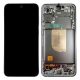 Gyári OEM LCD kijelző - Fekete - Samsung Galaxy S23 FE 5G 2023 - SM-S711