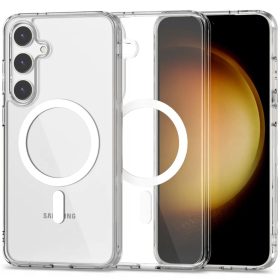 Átlátszó MagSafe tok Samsung S23 Ultra