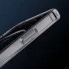 iPhone 17 Air, Átlátszó MagSafe kompatibilis, Ütésálló tok