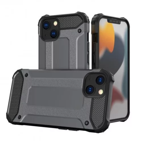 Ütésálló Armor tok iPhone 13 Pro - Sötétszürke