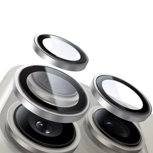 iPhone 17 Air, Kameravédő Edzett Üveg - Átlátszó - Protect Titanium