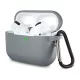 Techsuit - Szilikon tok - AirPods Pro 1 / 2 - Szürke
