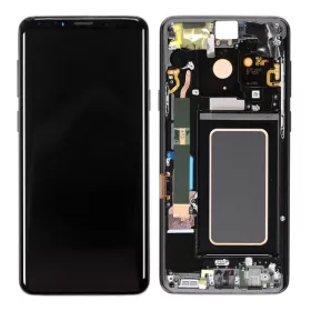   Gyári OEM LCD kijelző - Fekete - Samsung Galaxy S9 Plus 2018 - SM-G965