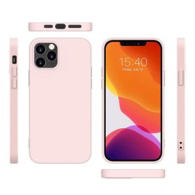Szilikon rózsaszín tok (iPhone XR)