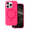 MagSafe Slim Szilikon tok iPhone 15 - Pink
