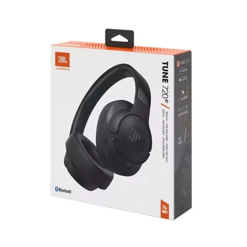 JBL Tune 720BT vezeték nélküli fejhallgató - Fekete