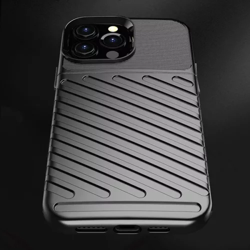 Ütésálló Thunder zöld tok (iPhone 13 Pro Max)