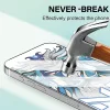 iPhone 17 / iPhone 16 Pro kijelzővédő fólia - edzett üveg, 4H karcállóság, ujjlenyomat-mentes, ütés- és törésálló, teljes kijelzős védelem - Lito NB Screen Protector