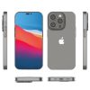 Ultra vékony átlátszó szilikon tok (iPhone 14 Pro)