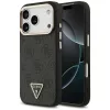 iPhone 17 Pro, Guess - Hardcase 4G Triangle Logo MagSafe tok - Fekete