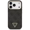 iPhone 17 Pro, Guess - Hardcase 4G Triangle Logo MagSafe tok - Fekete