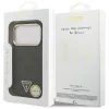 iPhone 17 Pro, Guess - Hardcase 4G Triangle Logo MagSafe tok - Fekete