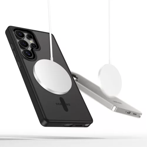 Samsung Galaxy S25 Ultra, Tech-Protect MagMat MagSafe tok - Fekete