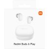Xiaomi Redmi Buds 6 Play Bluetooth Vezeték Nélküli Fülhallgató - Fehér