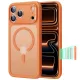 iPhone 17 Pro Max, Ütésállő MagSafe-es tok, Kameravédelemmel, Légpárnás sarkokkal - Matt narancssárga - ESR Classic Hybrid HaloLock